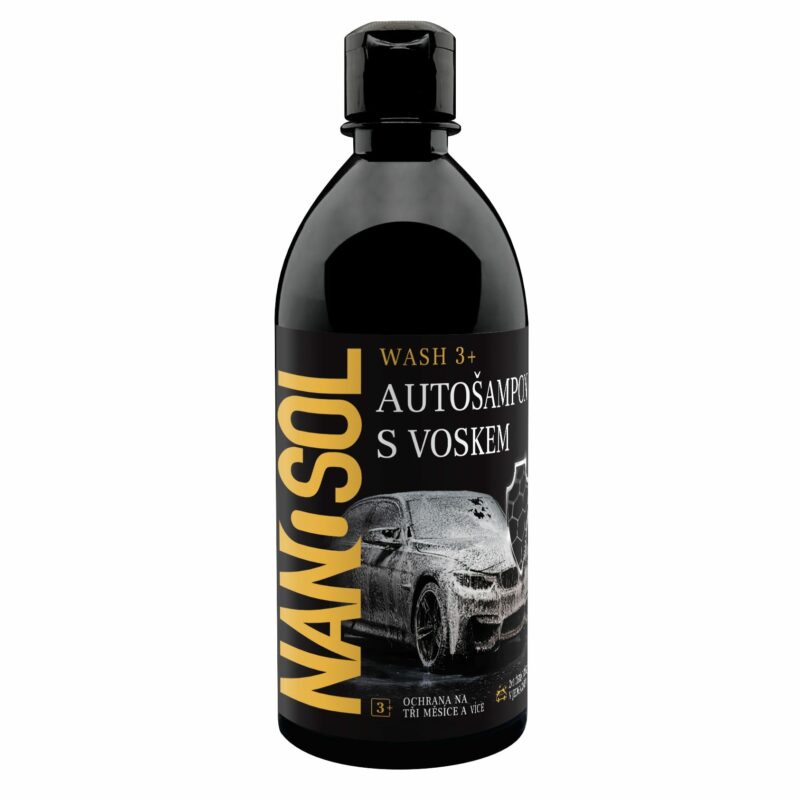 Autošampon s voskem WASH 3+ 500ml