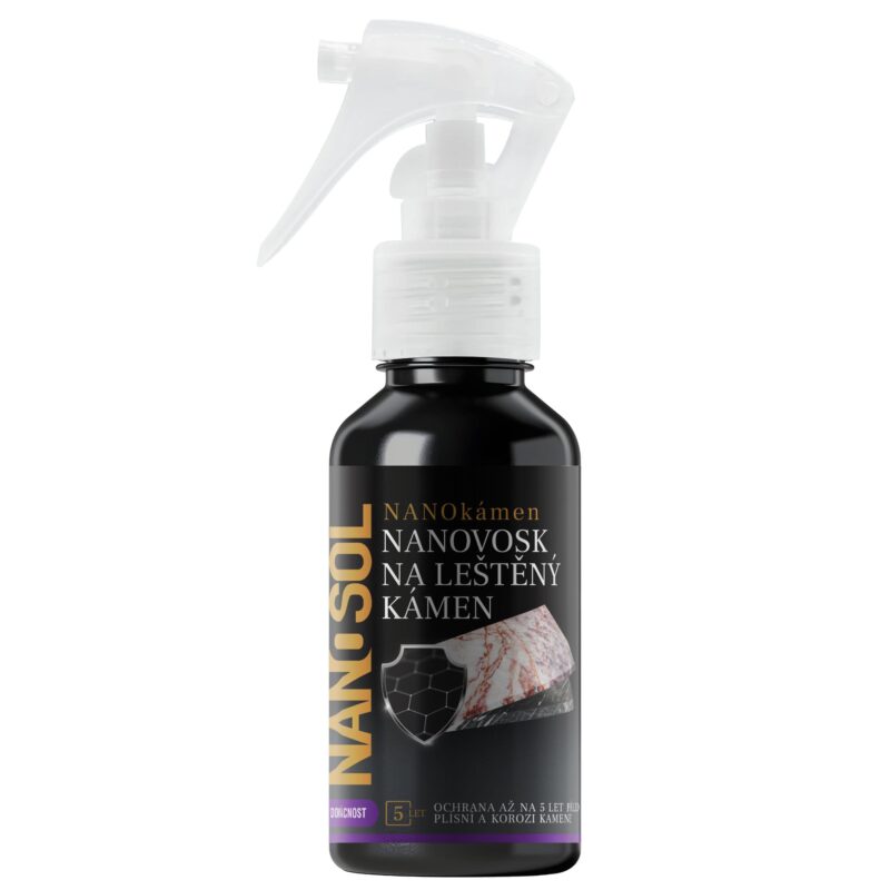 NANO vosk na leštěný kámen, mramor, žulu 100ml
