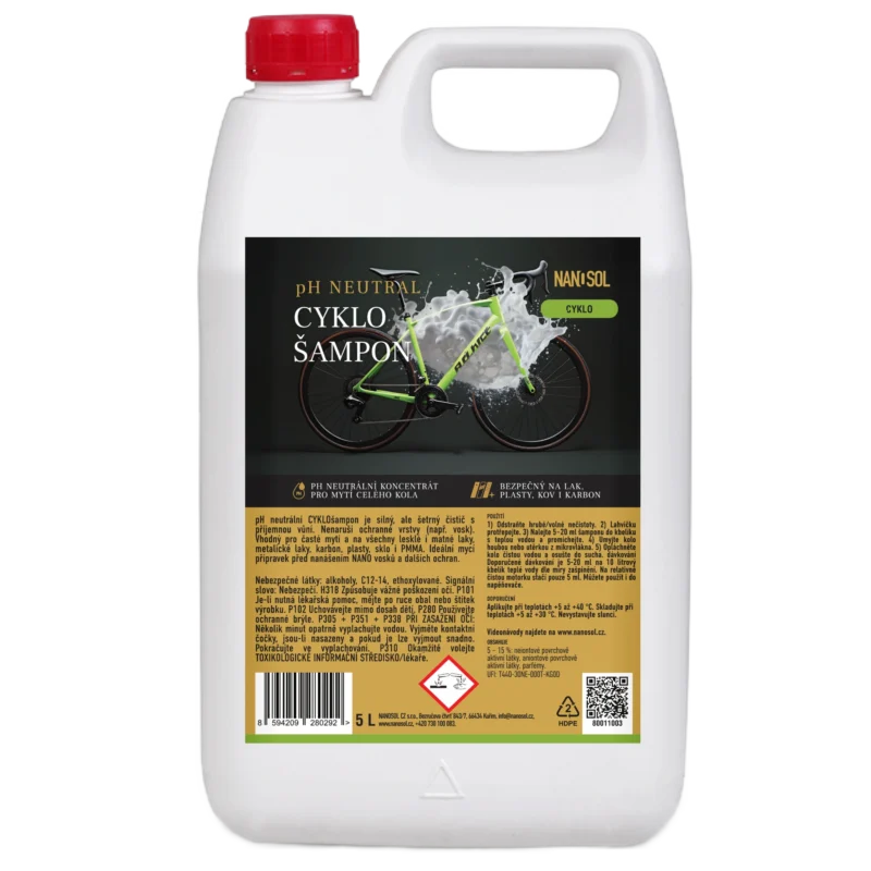 CYKLOšampon pH NEUTRAL 5L