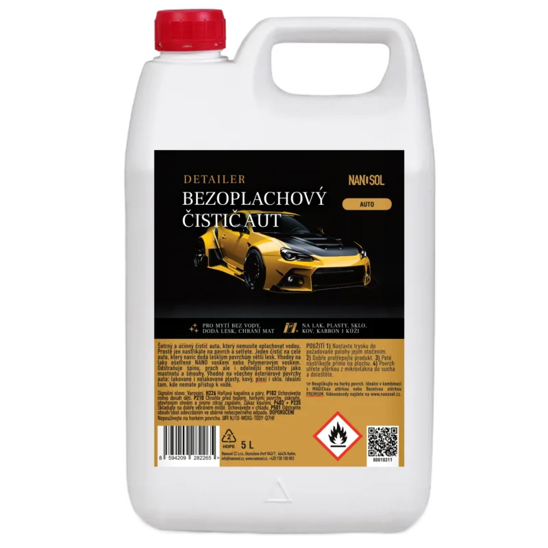 Bezoplachový čistič aut DETAILER 5 L