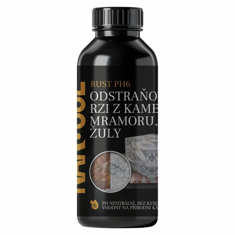 Odstraňovač rzi na kámen, mramor, žulu RUST PH6 100 ml (vzorek)