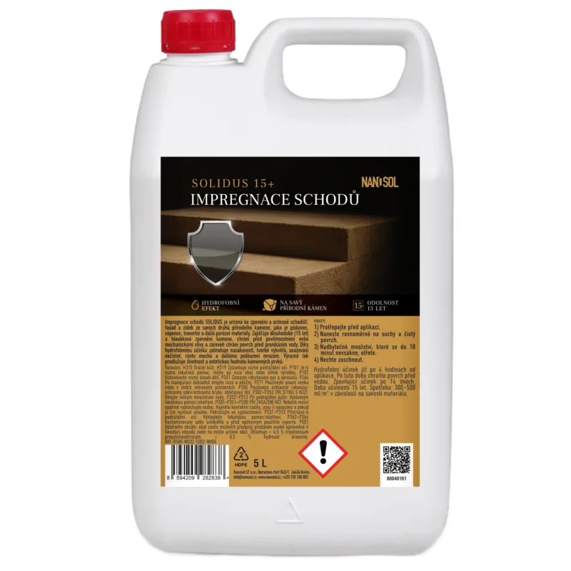 Impregnace schodů SOLIDUS 15+ 5L