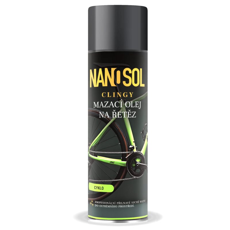 Mazací olej na řetěz CLINGY pro kola a elektrokola 650ml