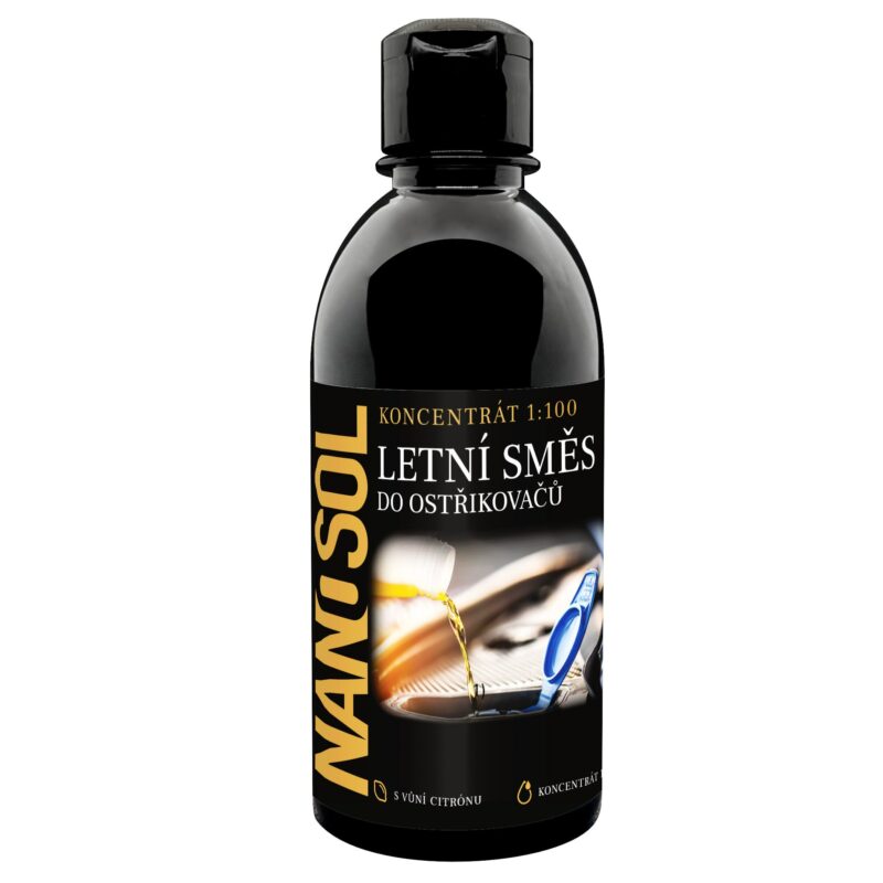 Letní směs do ostřikovačů citrón 250 ml koncentrát 1:100