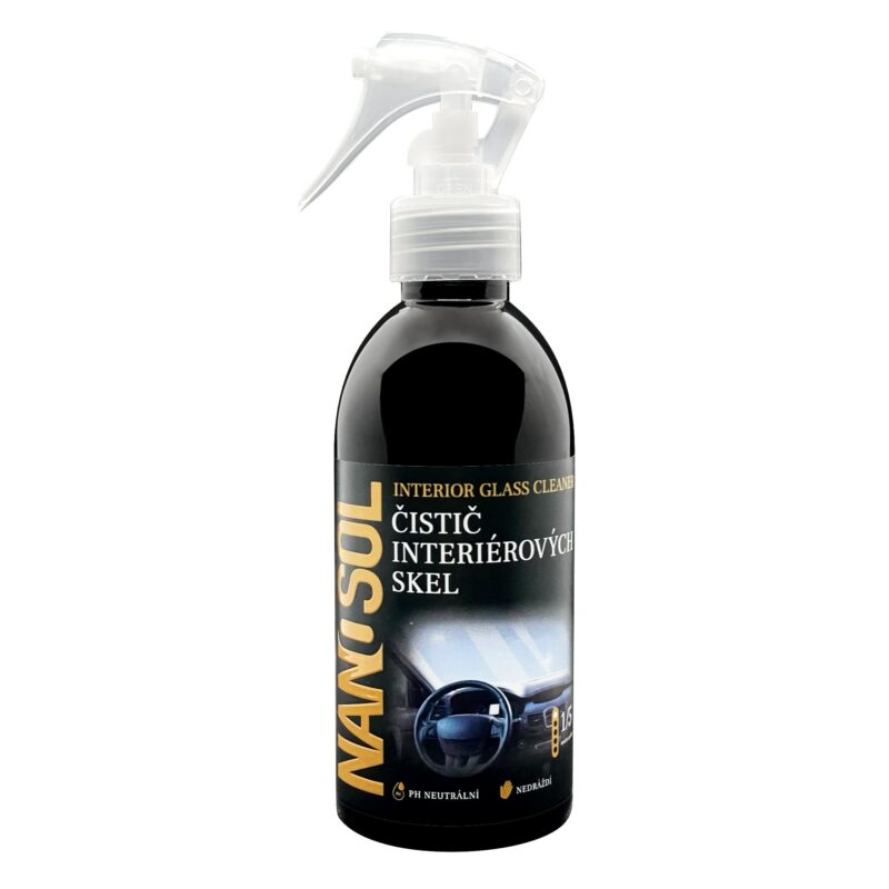 Čistič interiérových skel Glass Cleaner 250ml