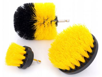 Sada čistících kartáčů na vrtačku