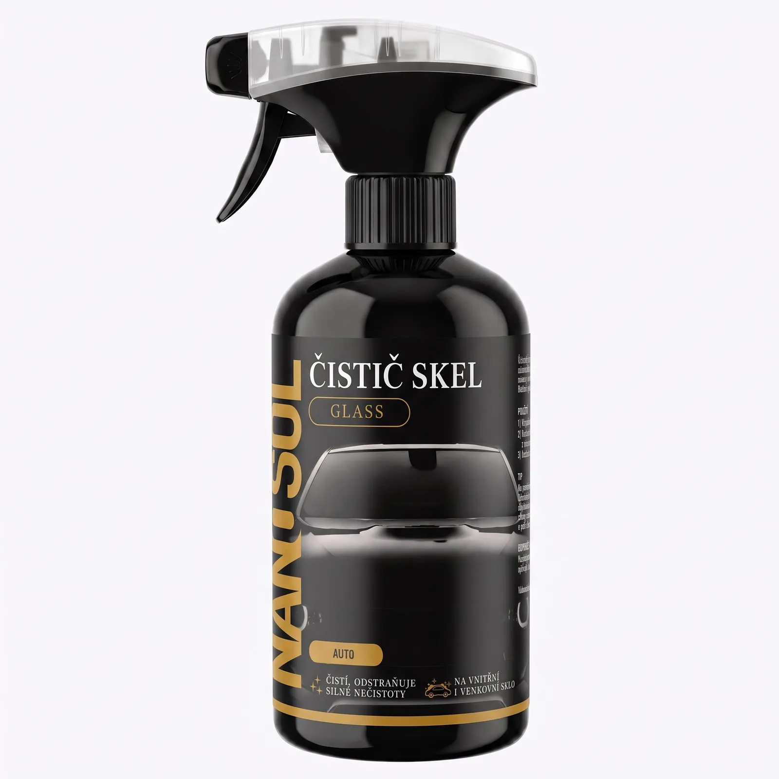 Čistič skel GLASS 500ml